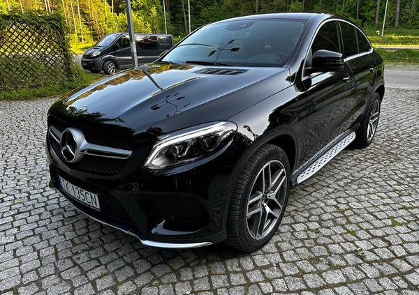 Mercedes-Benz GLE cena 239000 przebieg: 119000, rok produkcji 2018 z Góra małe 326